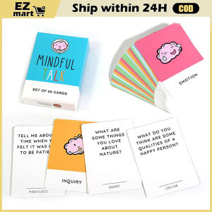 Mindful Talk | Drinking Challenge | Social Party Games for Adults | Dare Cards | Icebreaker Deck | Game Night with Friends
