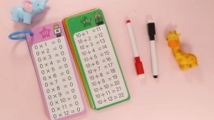 Math Additional Flash Card For Kid Multiplication Subtraction Flash Card Mathematics Reusable Math Learning Card