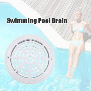 8 Inch Swimming Pool Drain Cover Swimming Pool Water Filter Cover (With Screws)