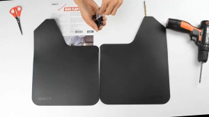 【Fast delivery】 4pcs Car SUV Pickup Van Mud Flaps Mudguards Front Rear Fender Splash Guards