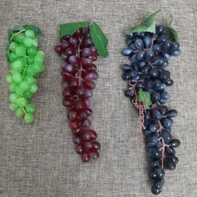 buah anggur karet artificial hiasan dapur / replika buah anggur
