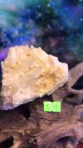 Đá HOA THẠCH ANH VÀNG pha lê tự nhiên trong suốt vàng Citrine thanh tẩy thiền định tarot cực mạnh Clear Quartz Natural 504