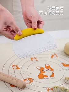 Dụng Cụ Cắt Bột Bằng Thép Không Gỉ Nửa Hình Tròn Dụng Cụ Làm Bánh Nhà Bếp Dụng Cụ Cắt Bánh Mì Thân Thiện Với Môi Trường Dành Cho Người Lớn (nam/nữ)