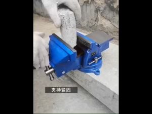 3"4"/5"/6"inch Heavy Duty apit g clamp Bench Vise Clamp Tool Grafting Tool Set ragum meja 360°Swivel Base Bench Vice Clamp Bench