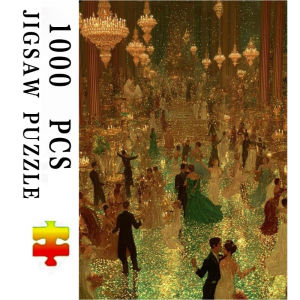 Grand Ballroom Jigsaw Puzzle 500/1000/1200/2000PCS Elegant Party Scene Focus Activity Leisure Time Gift
