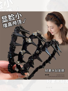 Hạt Rhinestone Lewis Headband Nữ 2025 Mới Cao Cấp Mặt Trời Đeo Hằng Ngày Phụ Kiện Mũ Thời Trang Đồ Trang Trí Đầu