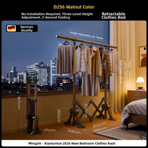 MINGZHI | Invisible Foldable Indoor Clothes Drying Rack