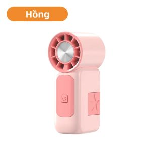 Quạt Cầm Tay Di Động Tốc Độ Cao Sạc USB Type-C Mini Làm Mát 3 Tốc Độ Điều Chỉnh Dùng Được Cho Ngoài Trời Và Trong Nhà