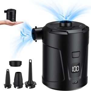 Portable Electric Air Pump High Capacity High Power Private Mold 5200Mah Electric Air Pump Household Air Pump Outdoor Air Pump