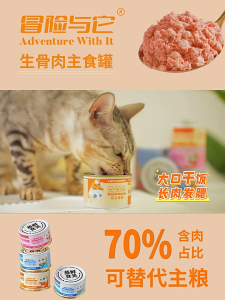 170g*12cans Wet Cat Food Real Meat Cat Canned Food High-protein