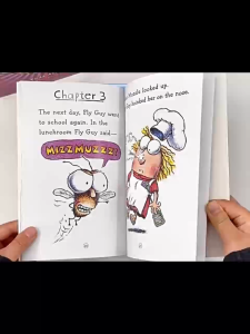 Fly Guy and Buzz Book Educating Kids Independent HabitsKids Fun English Comic Book Reading