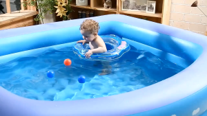 Float Seat Inflatable Toddler Safety Baby Aid Pool Water Toy for Training Kids Swimming Ring