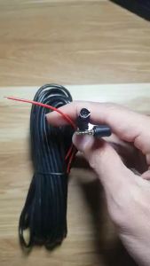 Dây camera lùi ô tô 5 chân dài 55m10m kết nối với camera hành trình bằng jack 2.5mm