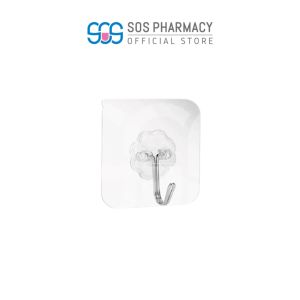 Magic Adhesive Wall Hook Transparent 强力挂钩 (1Pcs)