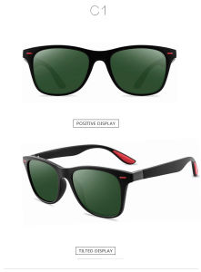 Fashion Classic Polarized Sunglasses Men Women Square Sun Glasses Anti-glare Goggle Travel Fishing Cycling Sunglasses UV400