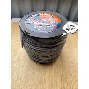 Cước Cắt Cỏ Gai Vuông SAFARI Nhật Bản - Cước Vụt Cỏ Siêu Sắc 3.0mm -3.5mm - 4.0mm