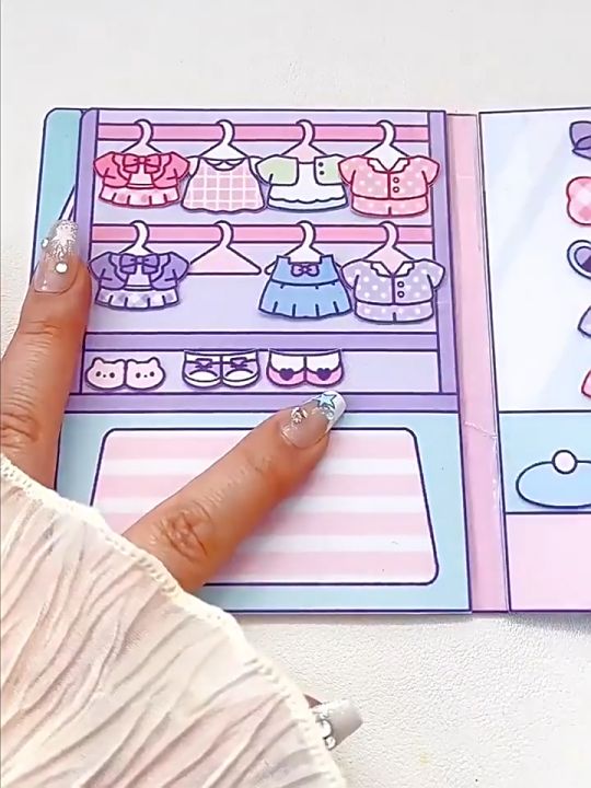 Diy Sanrio Toy Book Cinnamoroll Kuromi Pochacco Decompressed Melody