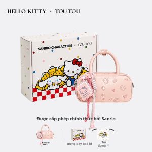TOUTOU | Túi Đeo Chéo Boston Hellokitty Quà Tặng Sinh Nhật