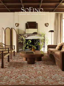 SoFINO | Vintage French Style Washable Carpet