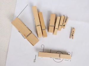 02-ไม้หนีบผ้าหลายขนาด พร้อมส่ง ราคาถูก คลิปหนีบไม้ ตัวหนีบไม้ หนีบรูปภาพ ไม้หนีบทำสื่อการสอน diy เชือกป่าน2มิล 10เมตร