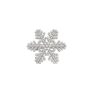 Super Shiny Metal Snowflake Hair Clips Womens Full Drill Precise Hair Accessories Bangs Clips Side Clips Hair Decorations