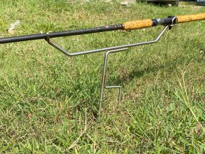 วางคันเบ็ดตกปลา เพลาสแตนเลส304แท้