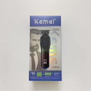 Kemei | Tông Đơ Cắt Tóc Không Dây Kemei KM-1556 Dành Cho Nam Máy Cắt Tóc Điện Chuyên Nghiệp Có Thể Sạc Lại Với 3-4 Đầu Phun Lưỡi Dao Bằng Thép Không Gỉ