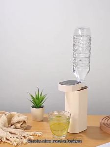 Bình Nước Nóng Mini Di Động Làm Nóng Nhanh 3 Giây Dùng Cho Du Lịch Nhà Ở Ngoài Trời Có Màn Hình LCD Và Bình Chứa Nước Lớn