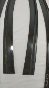 Vè Che Mưa Xe Honda City 2023-2018 Mẫu Vè Đen Cao Cấp Có Sẵn Keo Dán 3M