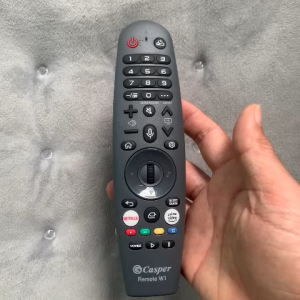 Remote điều khiển tivi Casper Mã 09 giọng nói + chuột bay - Tặng kèm pin - T&U Remote