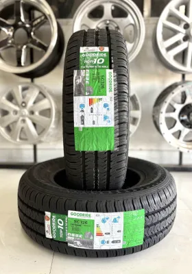 215/70R15 8PR GOODRIDE SC326 (สายบรรทุก) ยางใหม่ปี 26🇹🇭 😍ราคาโปร2เส้น✅ แถมจุ๊บลมยางแท้😍 มีรับประกันนาน2 ปี 50000 กิโล❤️✅