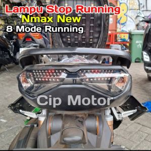 Stoplamp Lampu stop Running Nmax new 8 mode Running