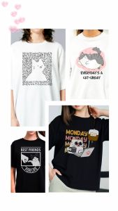 แบร์บุรี : เสื้อยืดไซส์ใหญ่ เสื้อยืดคนอ้วน ไซส์ใหญ่ 5XL อก 60 นิ้ว (AniMinimal)