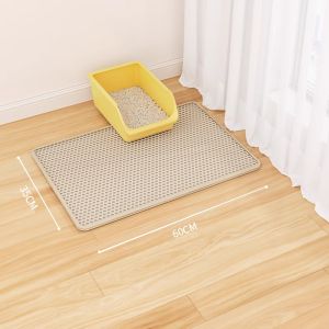 7o | Sand Control Splash-Proof Double-Layer Extra Large Cat Litter Mat