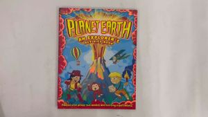 Planet Earth Activity Sticker Book with Stickers & Press Outs For Kids To Learn About the World