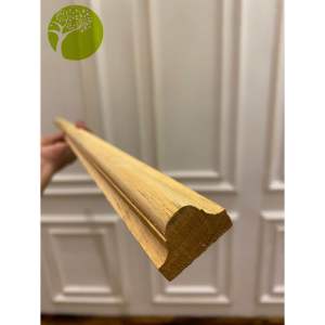 Wall moulding lis dinding kayu mahoni berkualitas