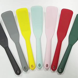 Heat Resistant Silicone Mini Spatula Non Stick Pan Safe Turner For Frying Egg Baking Cake Grilling Steak Baking Kitchen Utensil