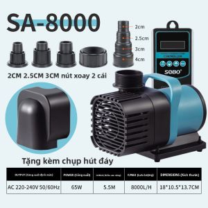 SOBO | Bơm Ngâm Chìm Lọc Điều Chỉnh Tần Số Siêu Êm