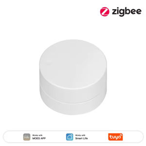 MOES | MOES Tuya ZigBee Smart Scene Switch Rotary Button Wireless Controller Battery-Powered Automation Scenarios Support SmartLife App