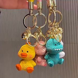 Gantungan Kunci Lucu Karakter Pig Kelinci Bebek Dinosaurus Aesthetic Gantungan Tas Souvenir