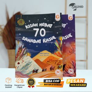 Buku Paket Kisah Hebat 70 Sahabat dan 70 Sahabiyah Rasul – Buku Cerita Anak Bergambar