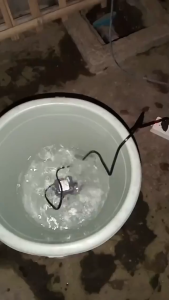 ROSSTON RS-103 Pompa Celup Mini Aquarium 10W – 1000L/h Silent Air Laut & Tawar Kolam Aquascape