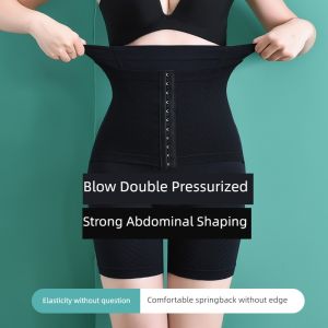 Enhanced High-Waist Abdomen-Shaping Underwear Postpartum Belly Reduction Hip Lifting Safety Pants Womens Shapewear Briefs