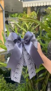 โบว์ติดผม เน็ตติดผม กิ๊บติดผม เครื่องประดับผม แฟชั่น อุปกรณ์ตกแต่งผม โบว์ใหญ่ โบว์พยาบาล ข้าราชการ hair bow