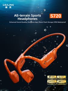 Bone Conduction Bluetooth Sport Headphones IPX8 Waterproof 8GB
