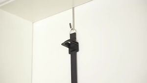 Over Door Hat RackWay Hanging Hat Rack with Display Hooks and HangersBaseball Cap OrganizerCompact Organizer with hooks.