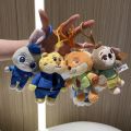 Genuine Zootopia Plush Keychain Judy Nick Sloth Sheep Leopard Finnick Pendant Cute Charm Sloth Keychain Decoration Birthday Gift. 