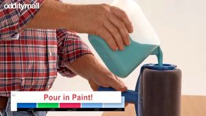 Paint Runner Kuas Roll Cat 8pcs Set Tembok Pintar Facil Brush DY-526