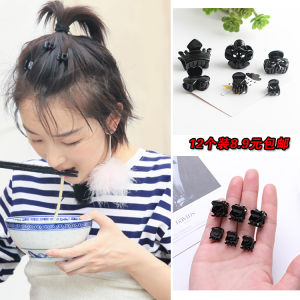 Universal Black Resin Mini Hair Clamp