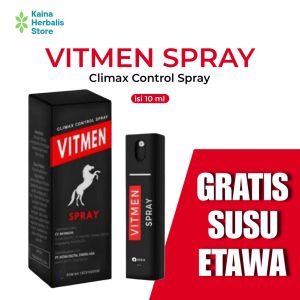 VITMEN SPRAY Obat Semprot Tahan Lama BPOM Kesehatan Suplemen Makanan Suplemen Kesehatan Makanan dan Minuman Bernutrisi